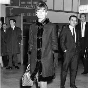 getty image of audrey hepburn carrying the speedy bag