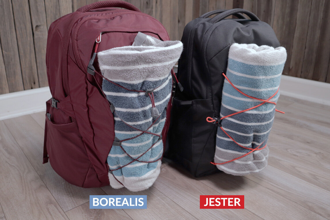 Women’s Borealis vs Jester elastic bungee system