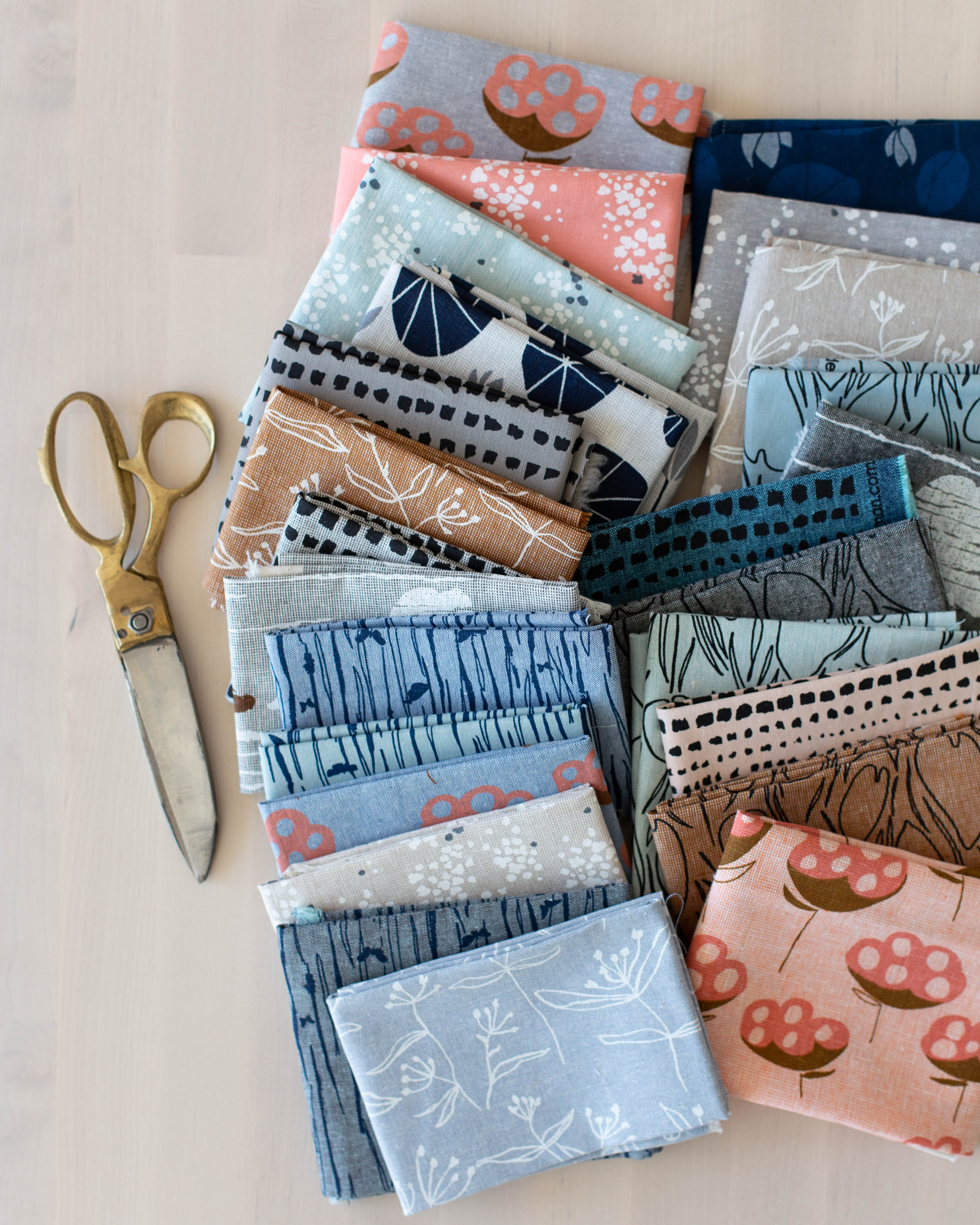 Driftless Fabric Collection by Anna Graham for Robert Kaufman Fabrics, shipping to stores December 2019!!!